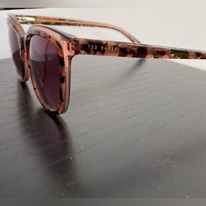 Ted Baker London Women’s Tortoiseshell Sunglasses with blush tones